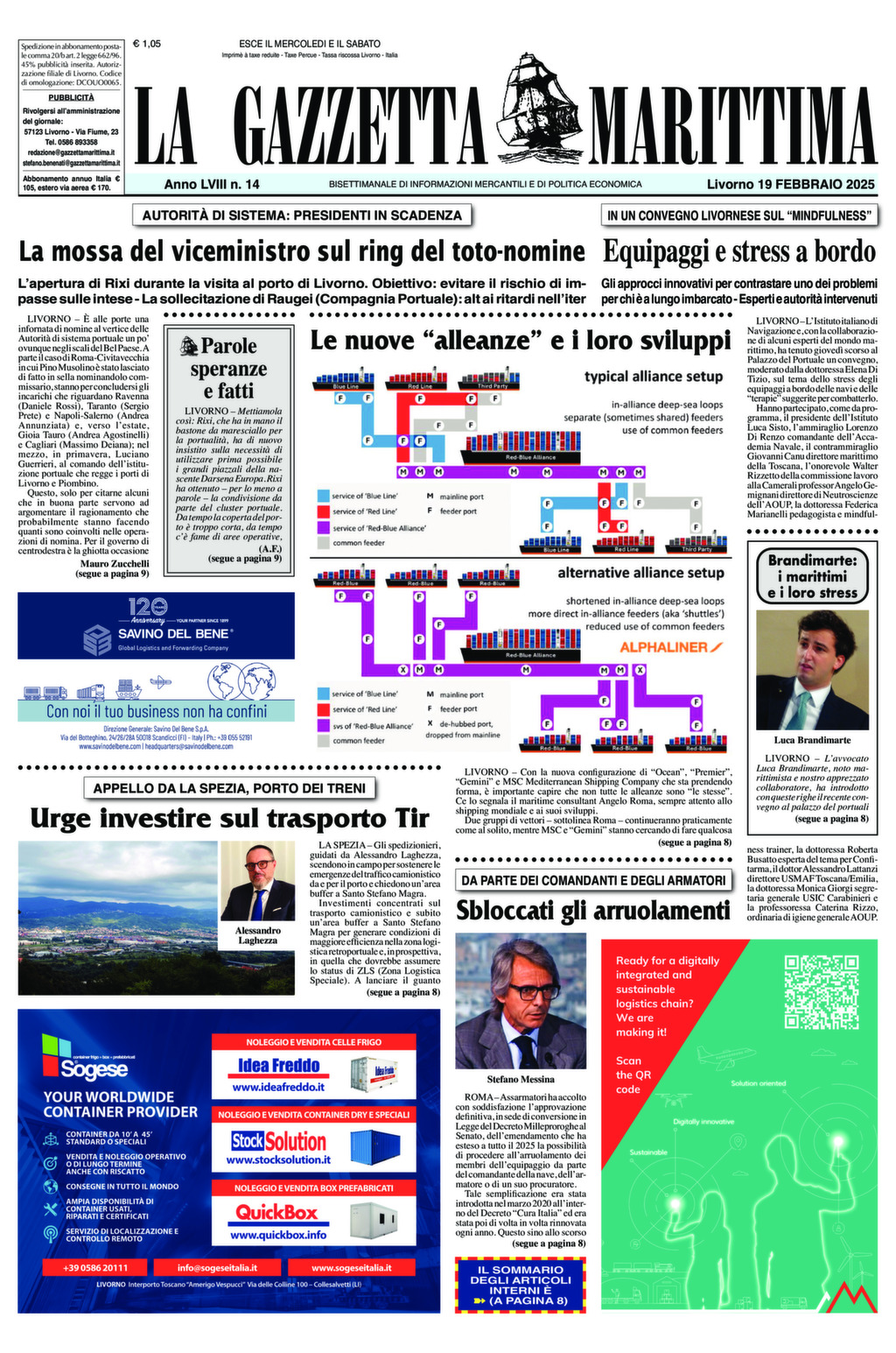 Giornale del 19-02-2025