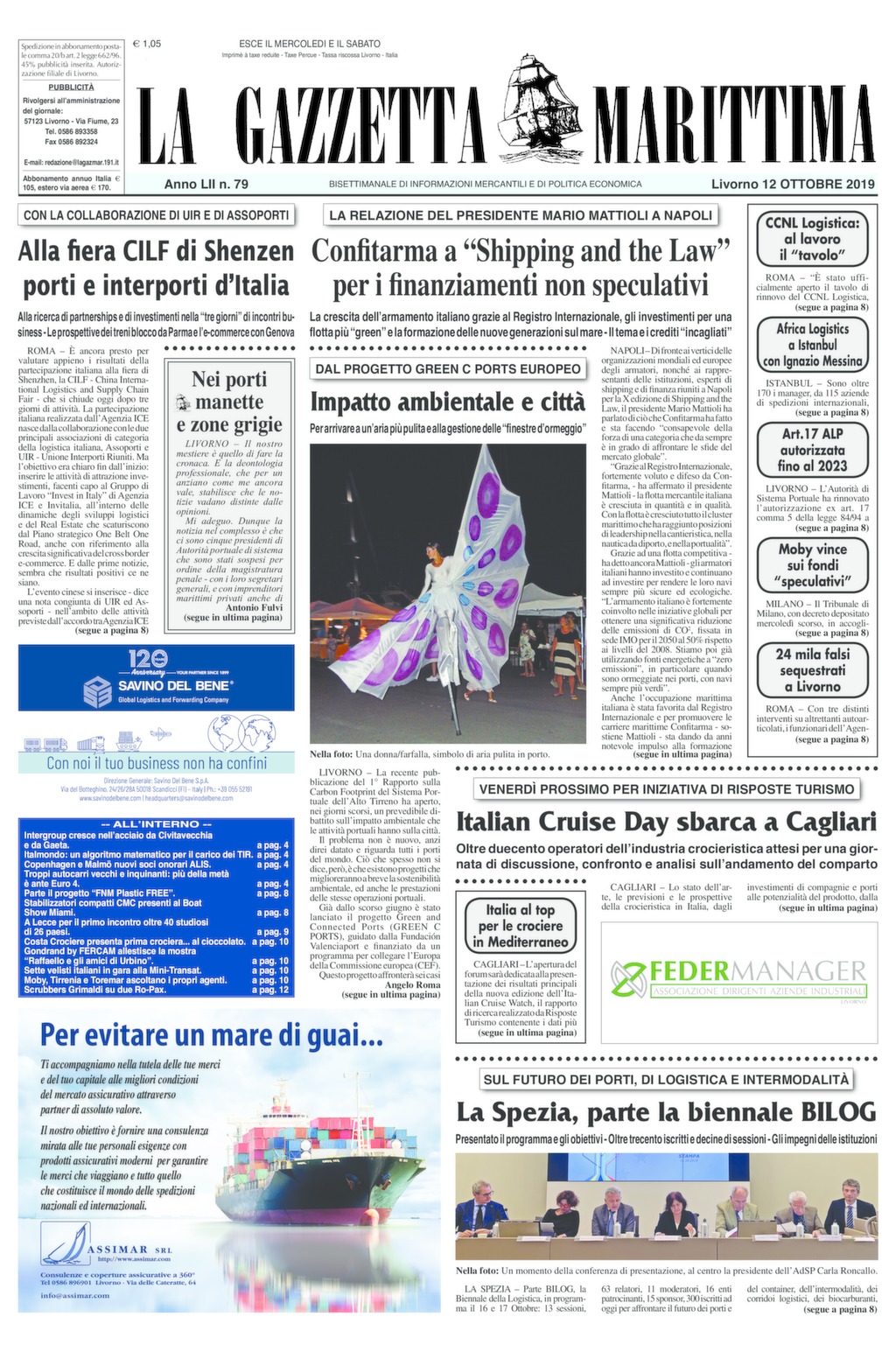 Giornale del 12-10-2019