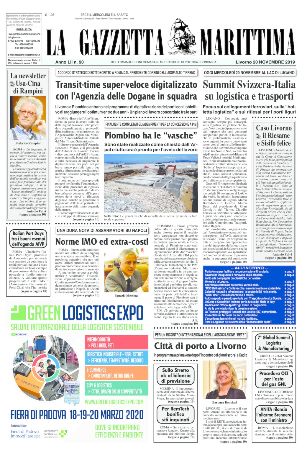 Giornale del 20-11-2019