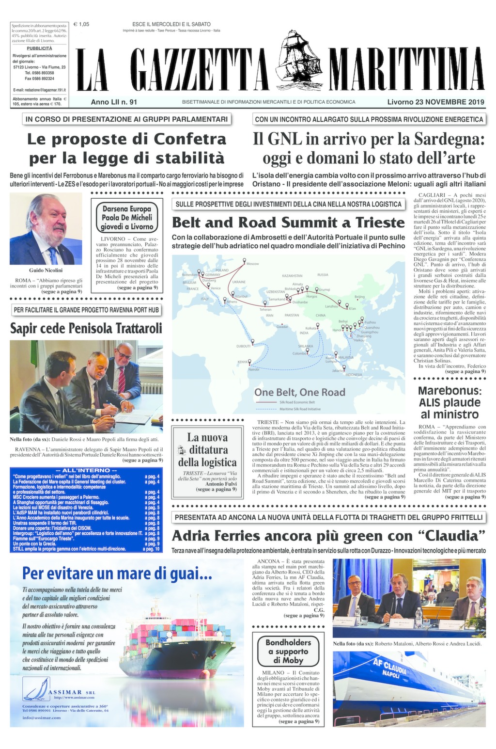 Giornale del 23-11-2019
