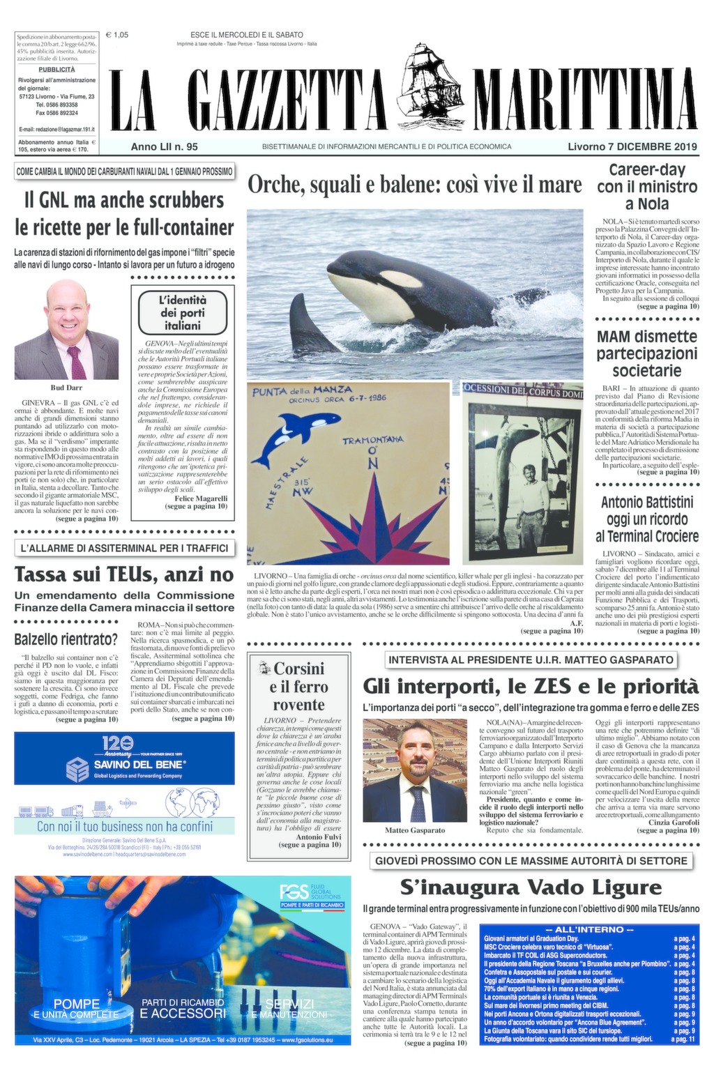 Giornale del 7-12-2019