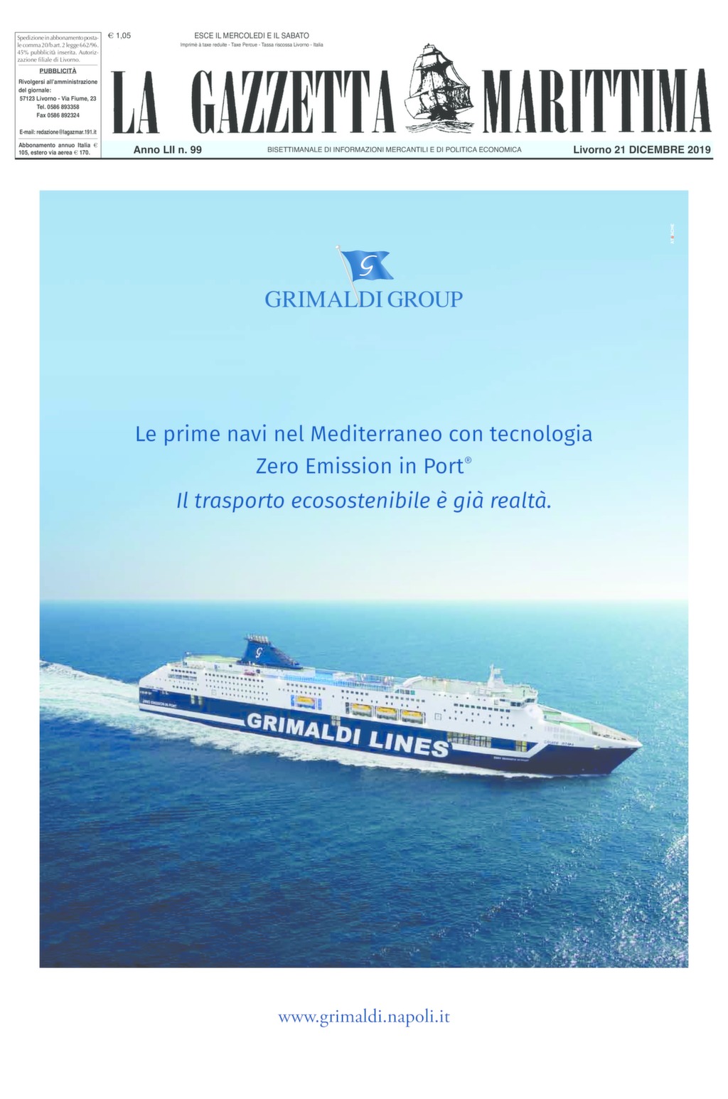 Giornale del 21-12-2019