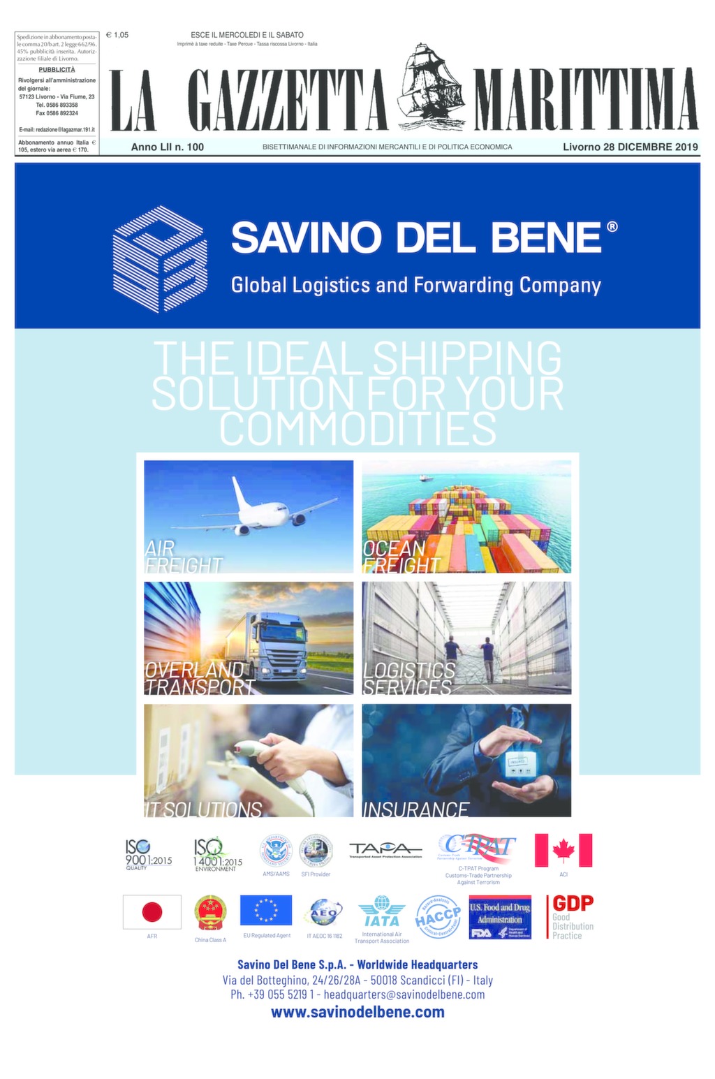 Giornale del 28-12-2019