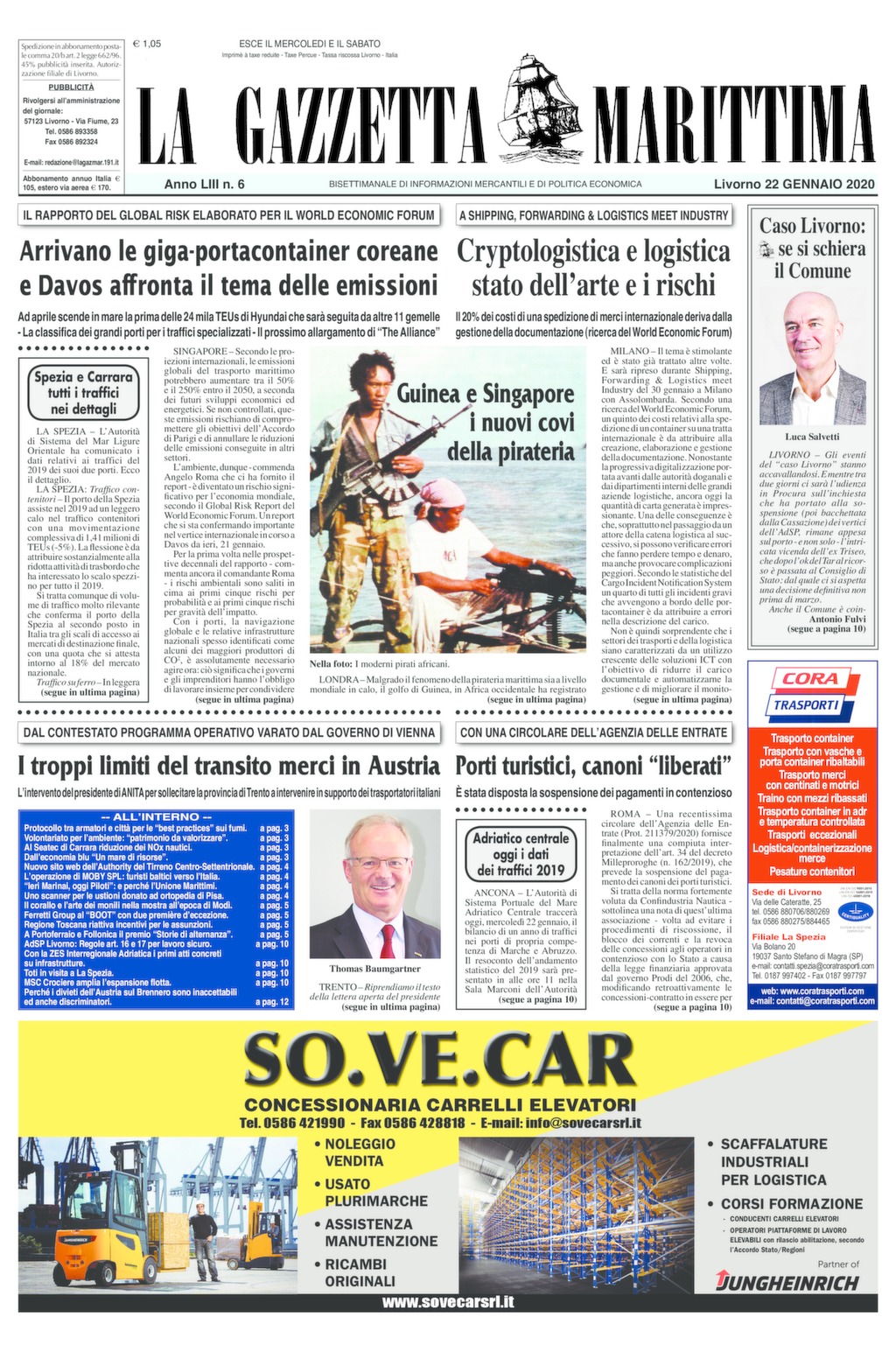 Giornale del 22-1-2020