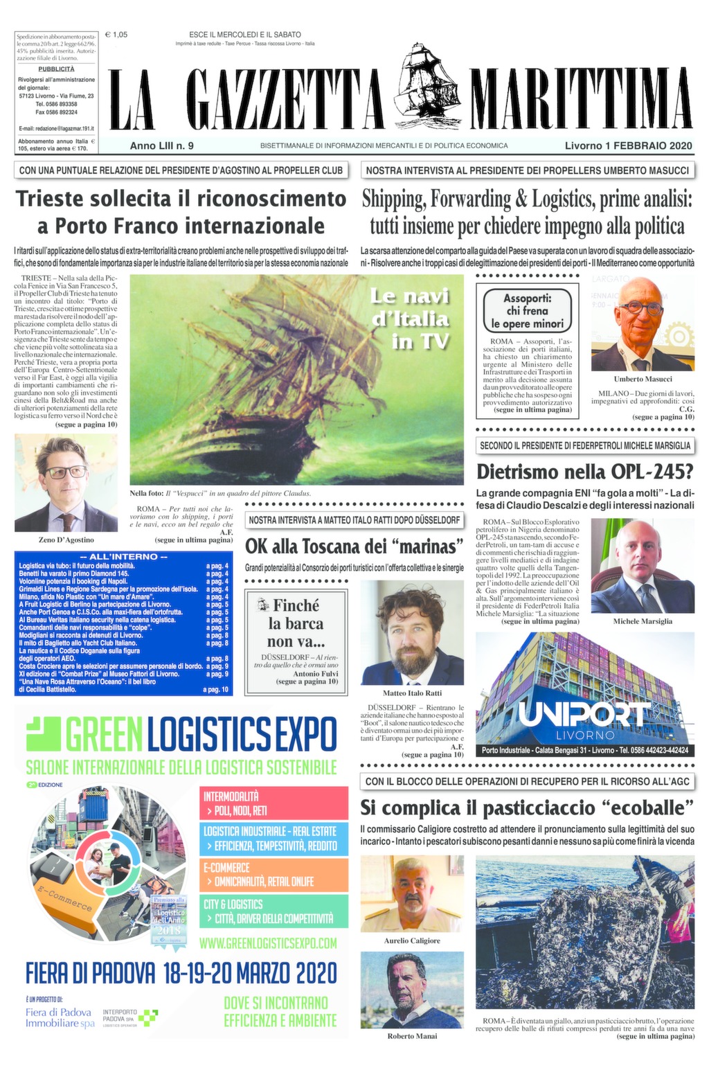 Giornale del 1-2-2020