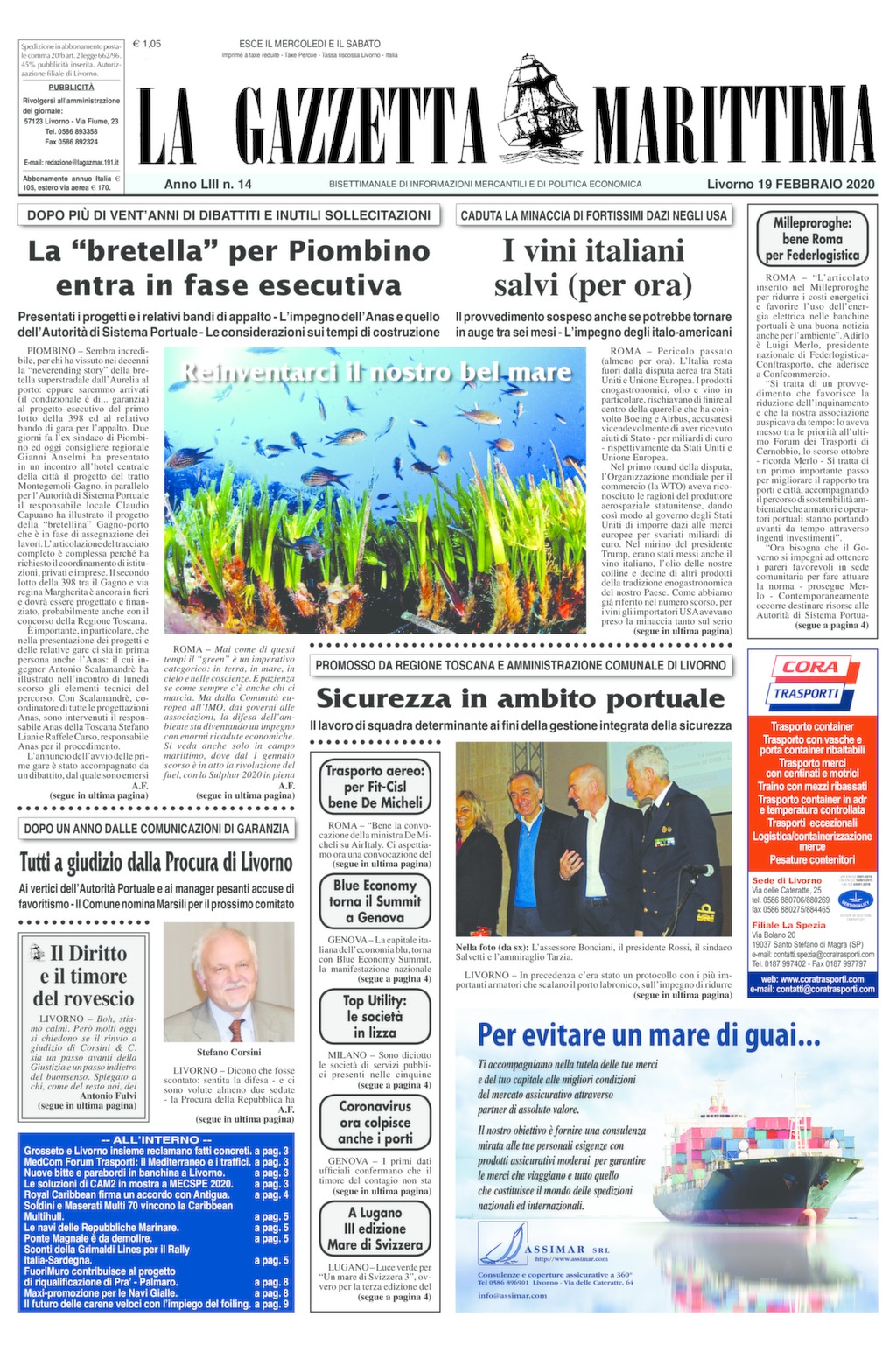 Giornale del 19-2-2020