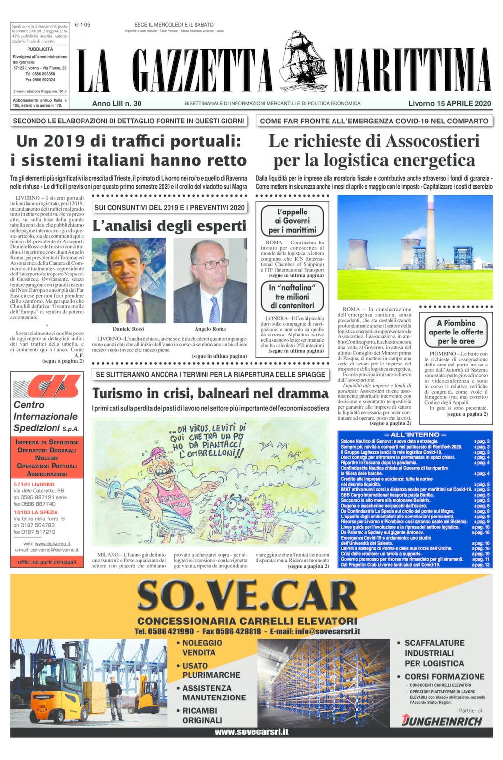 Giornale 15-4-2020