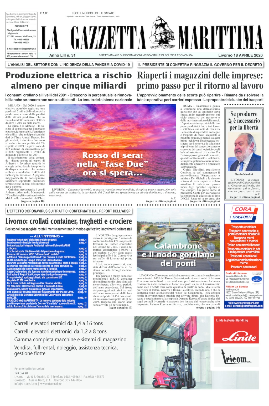 Giornale 18-4-2020