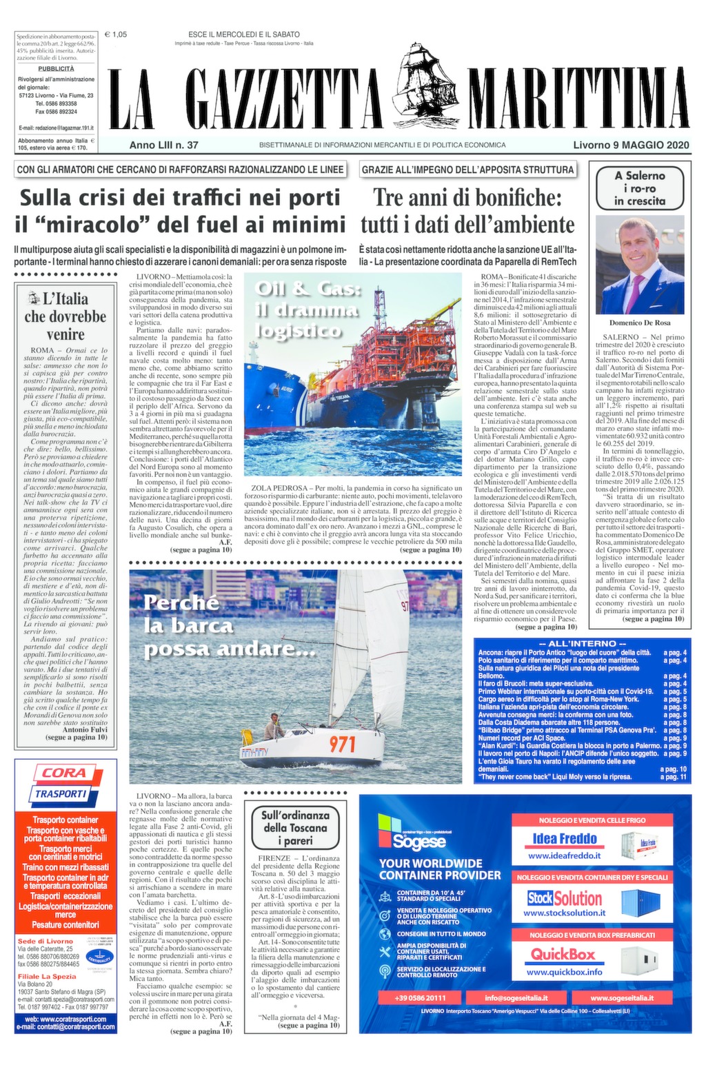 Giornale 9-5-2020