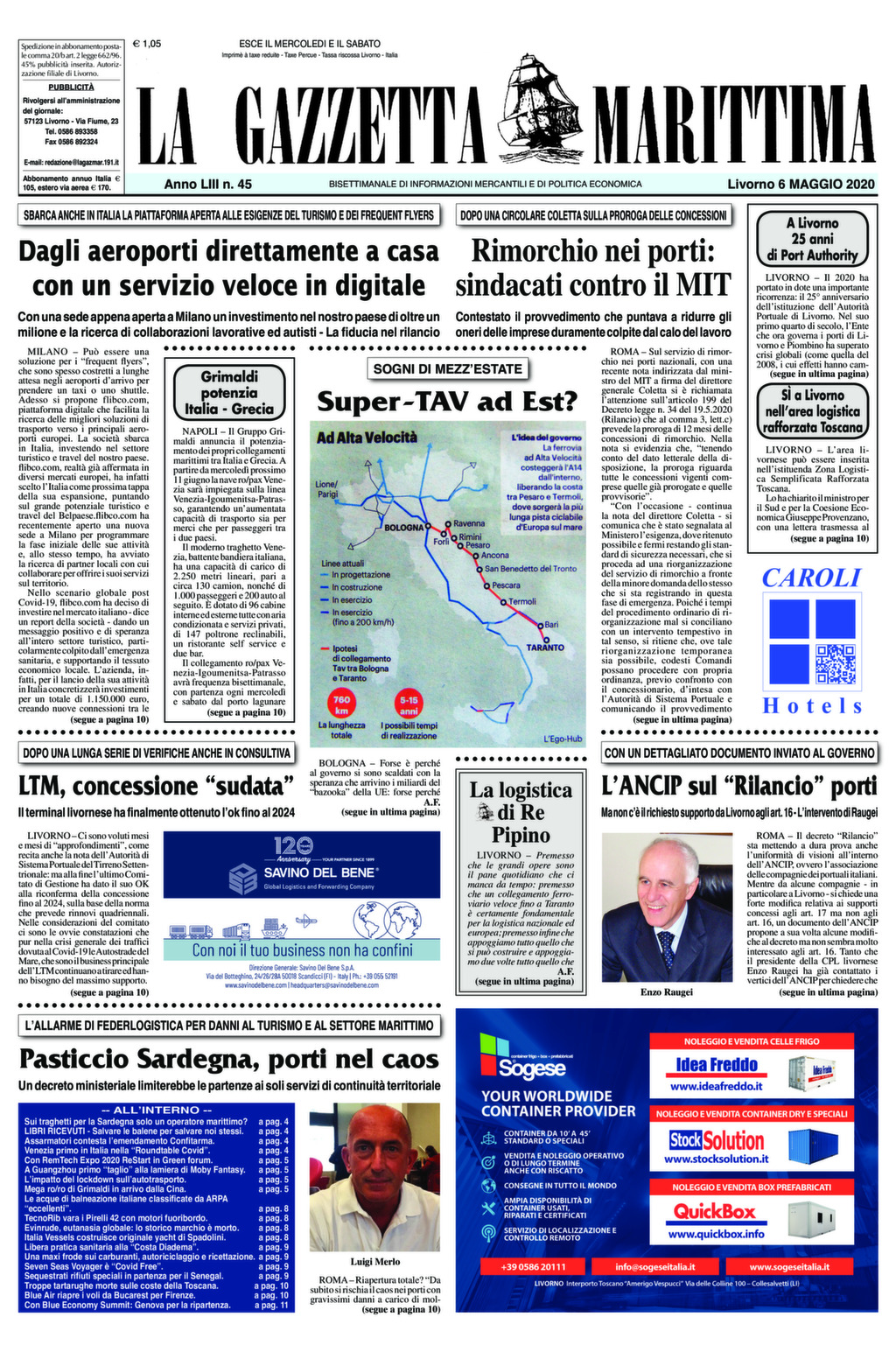 Giornale 6-6-2020