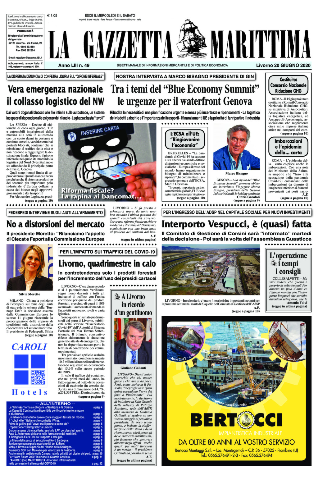 Giornale 20-6-2020