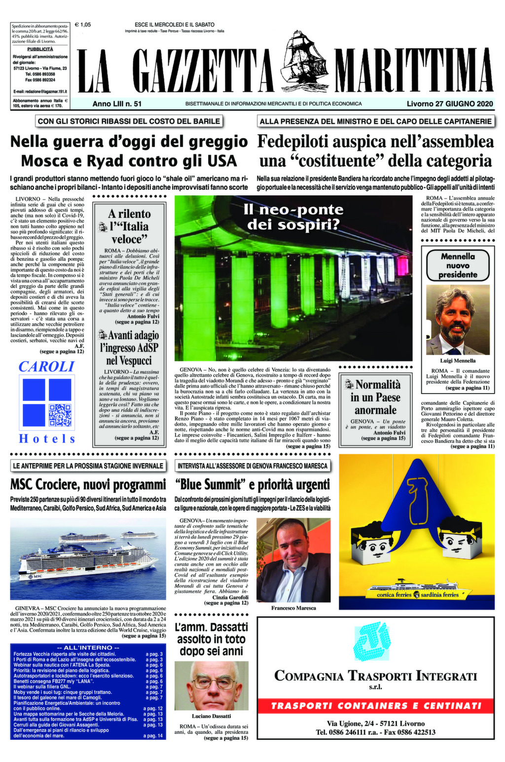 Giornale 27-6-2020