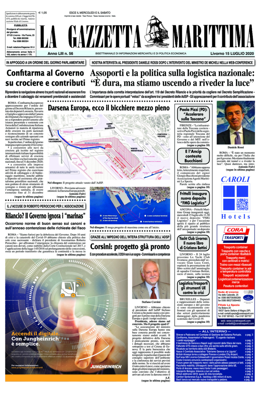 Giornale del 15-7-2020
