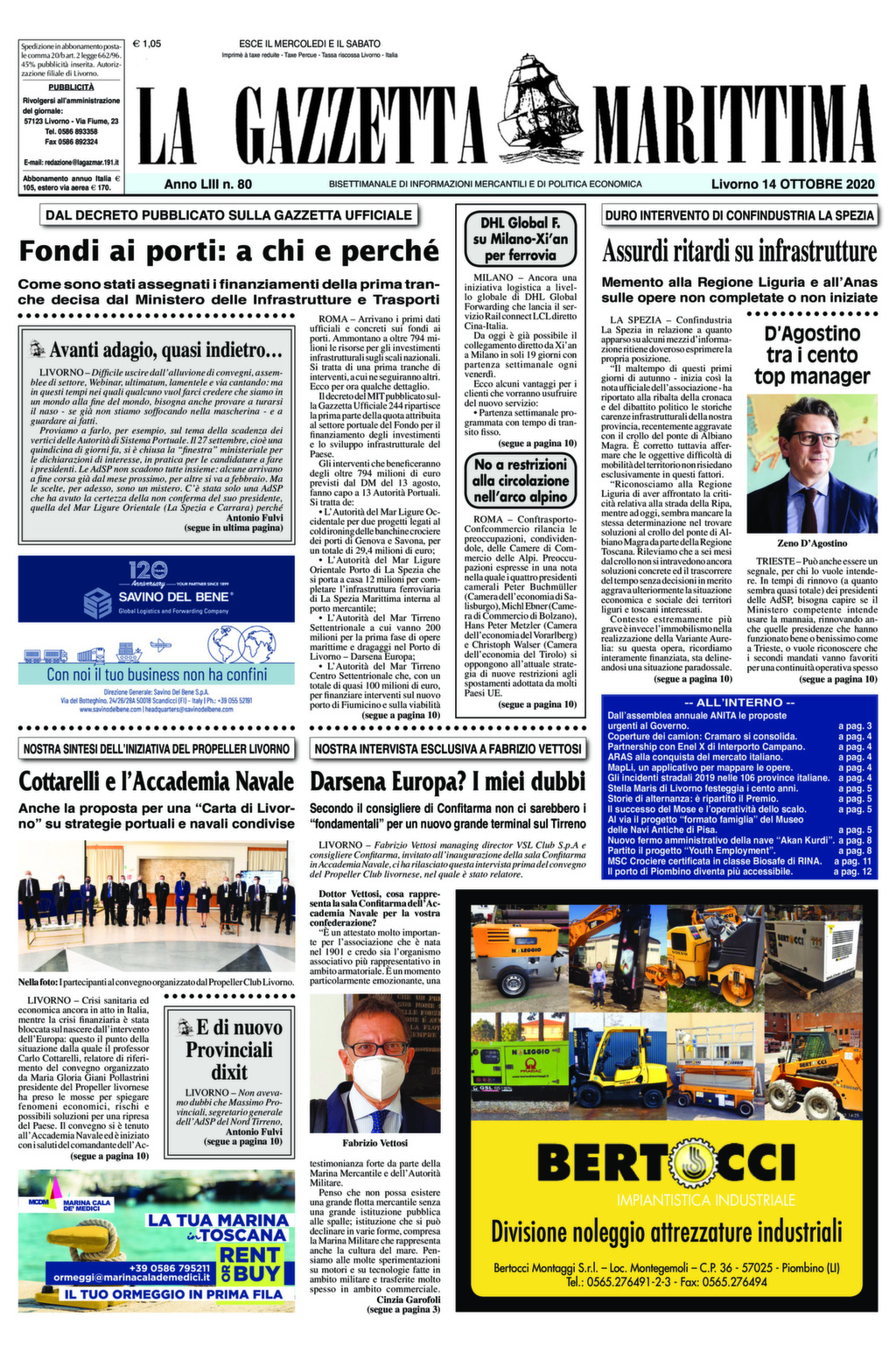 Giornale del 14-10-2020