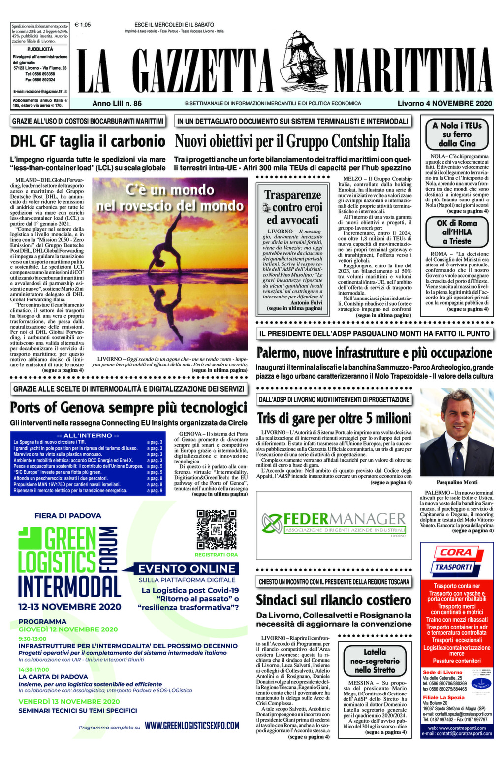 Giornale del 4-11-2020