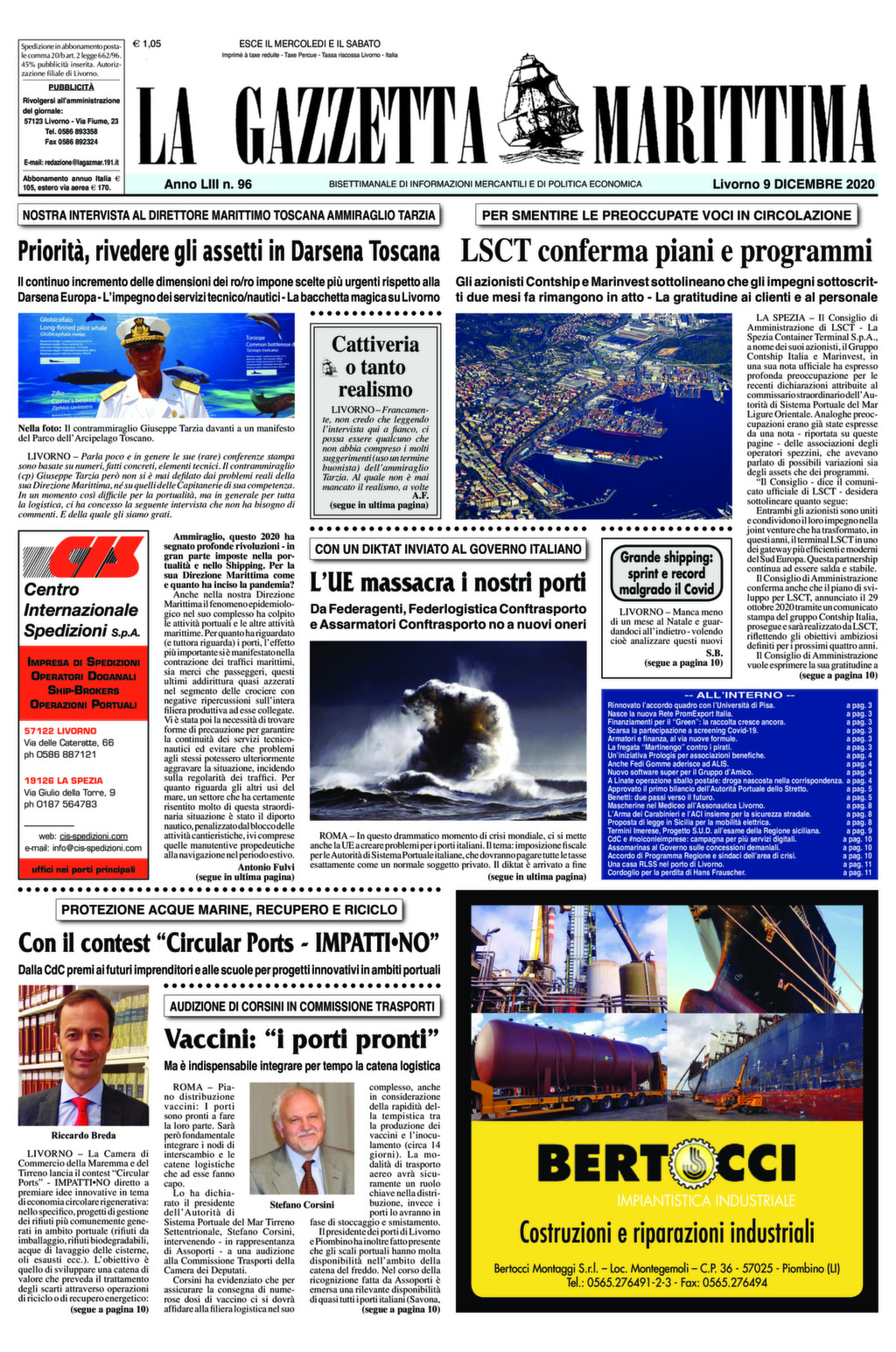 Giornale del 9-12-2020