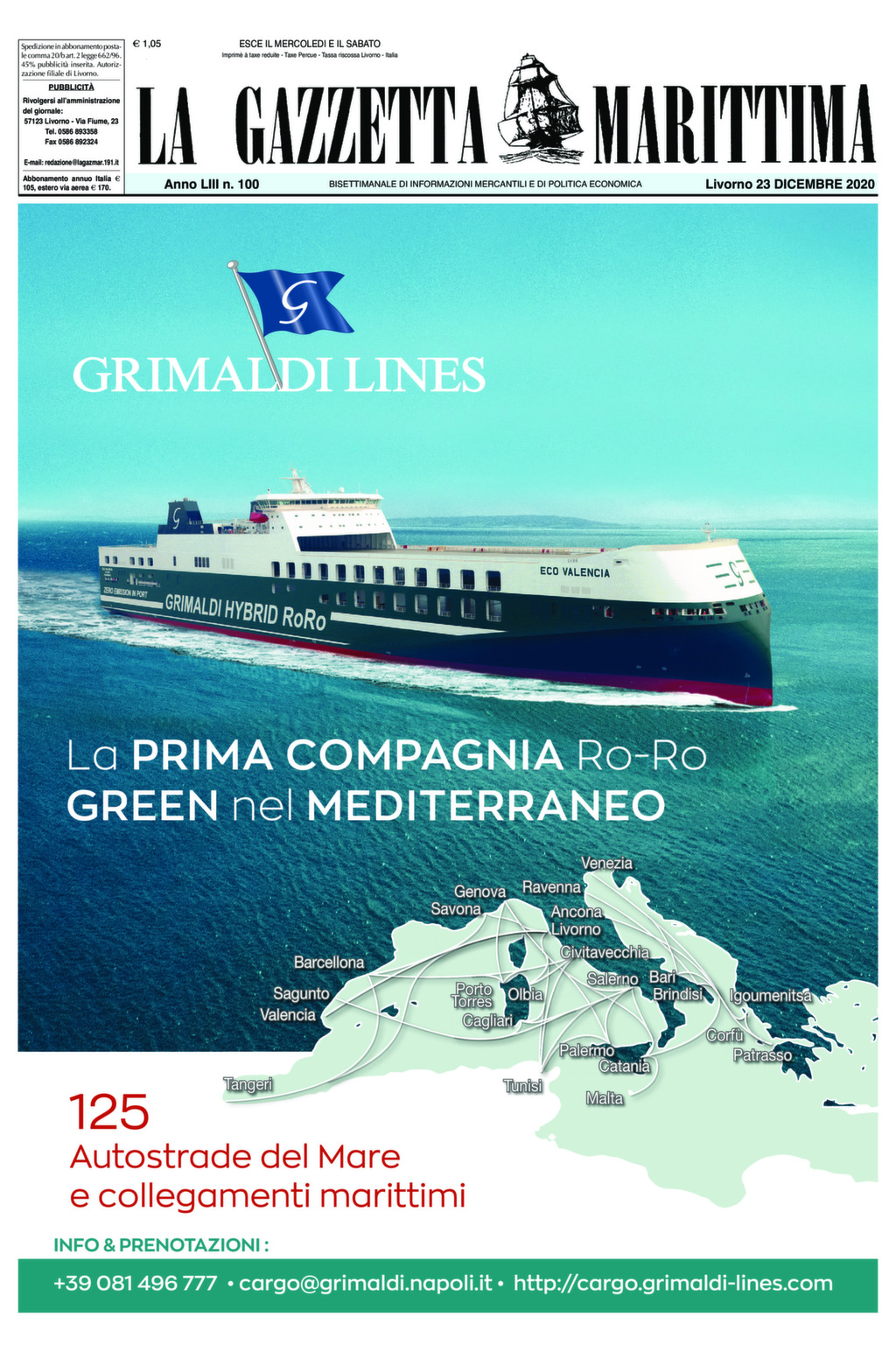 Giornale del 23-12-2020