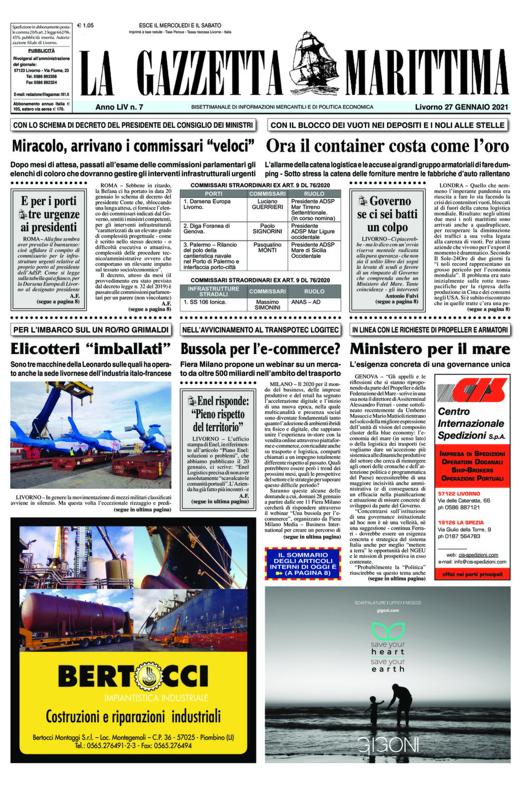 Giornale del 27-1-2021