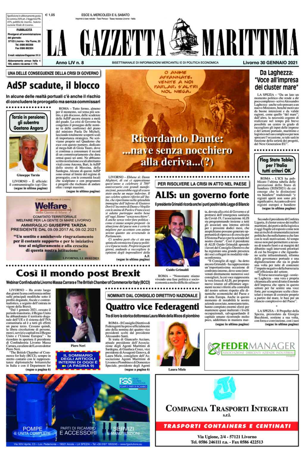 Giornale del 30-1-2021