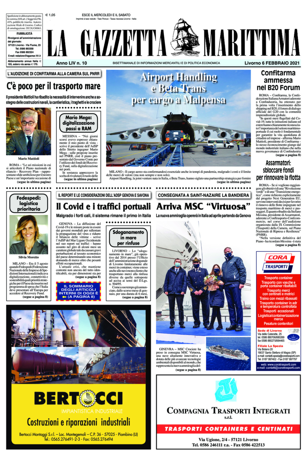 Giornale del 6-2-2021