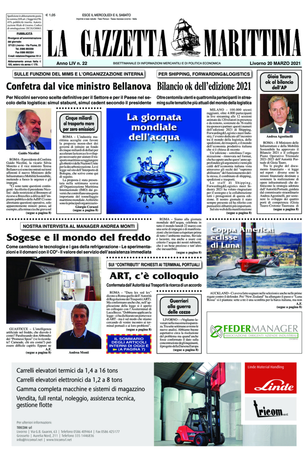 Giornale del 20-3-2021
