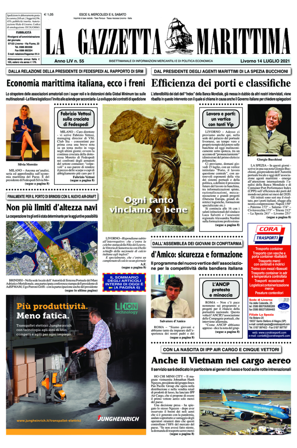 Giornale del 14-7-2021