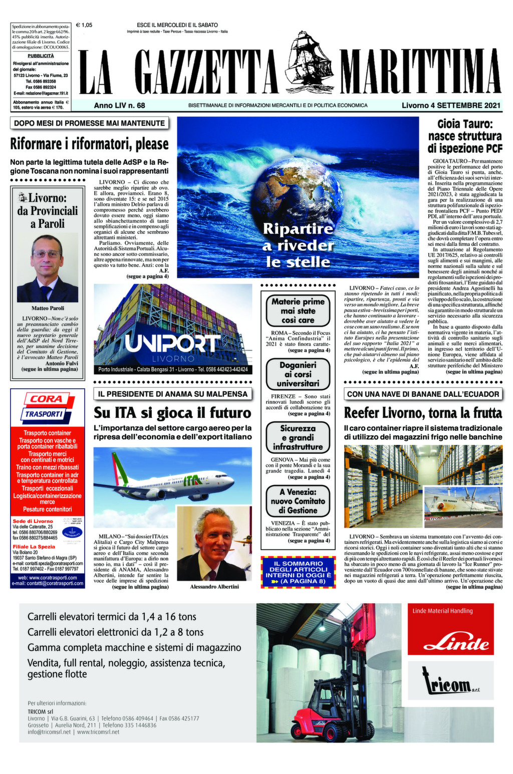 Giornale 4-9-2021
