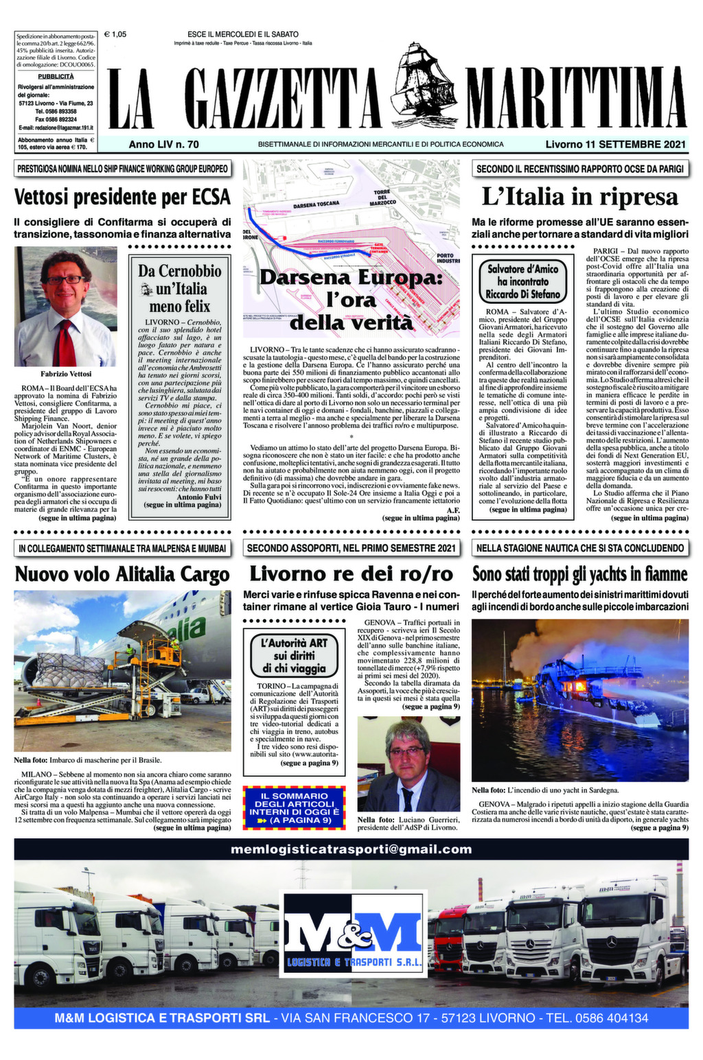 Giornale 11-9-2021