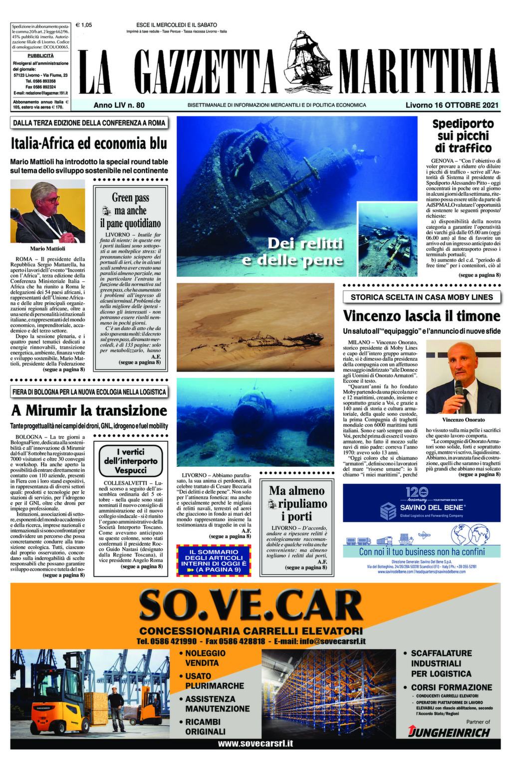 Giornale del 1610-2021