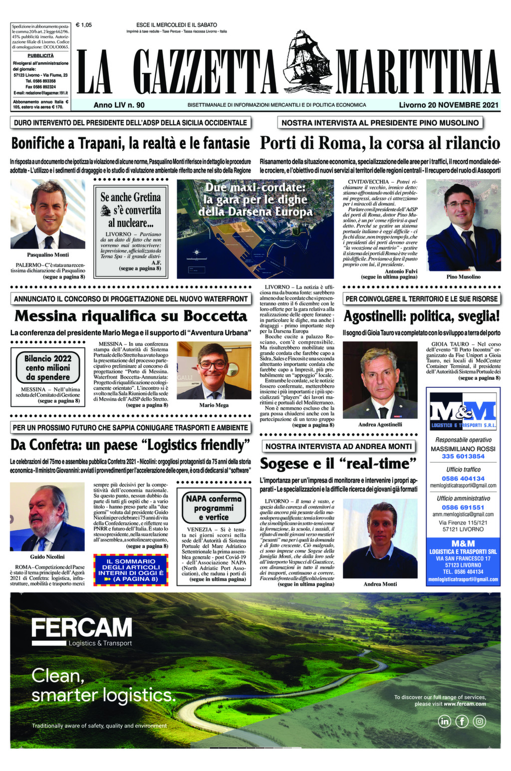 Giornale del 20-11-2021