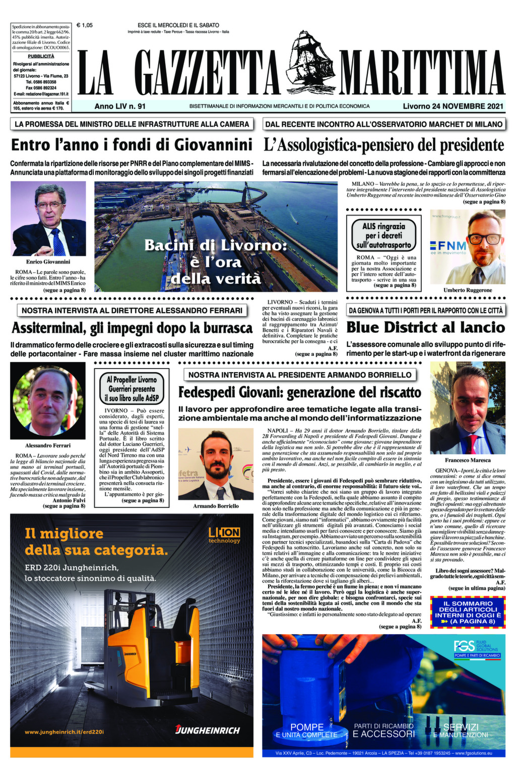 Giornale del 24-11-2021