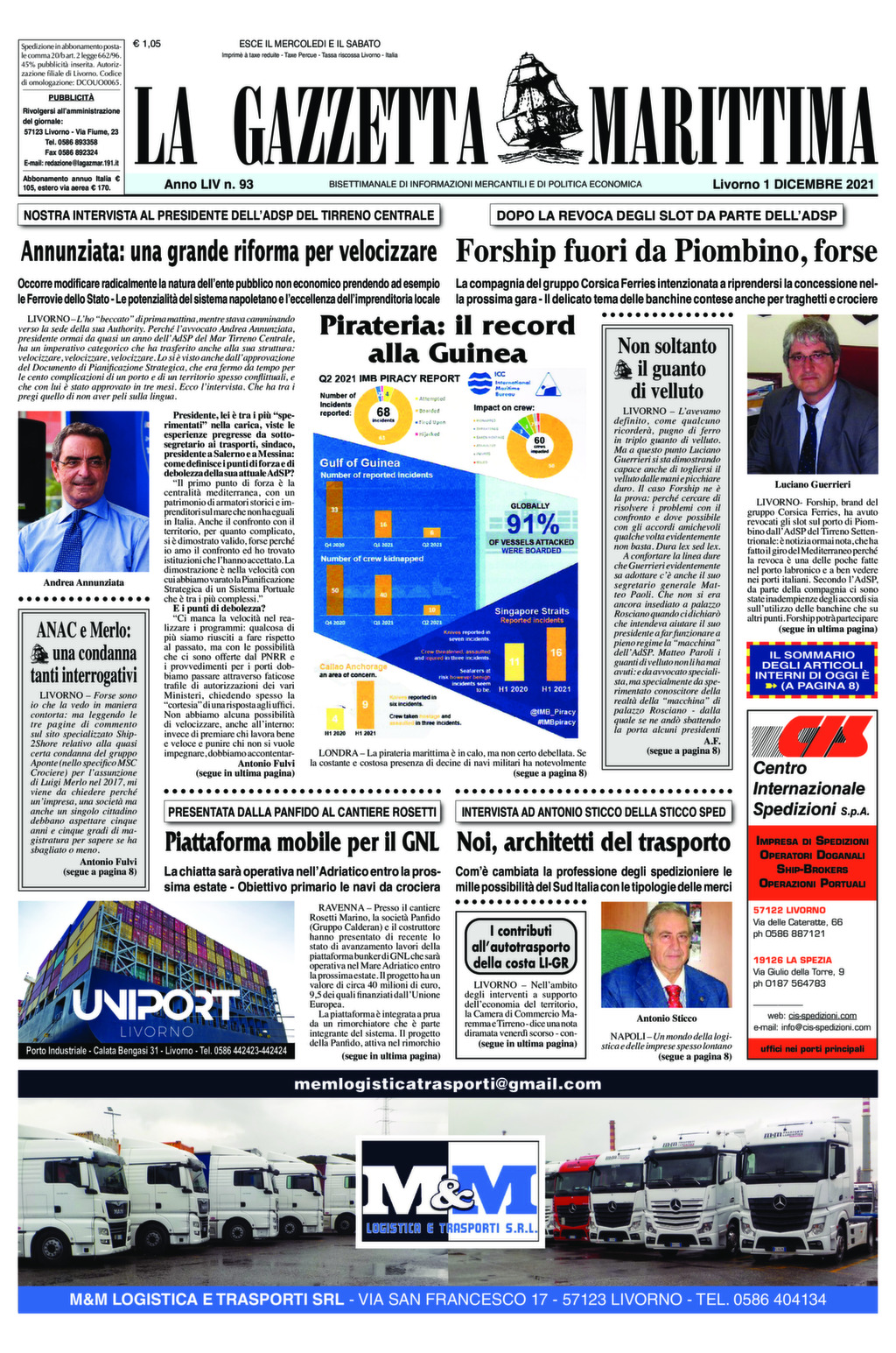 Giornale del 01-12-2021