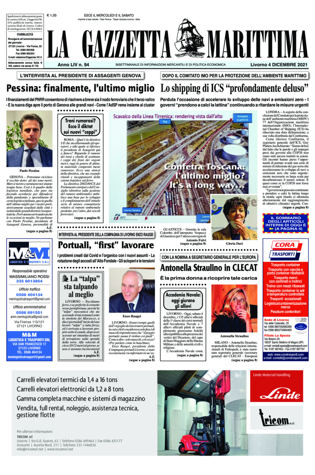 Giornale del 4-12-2021