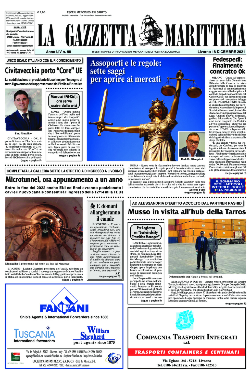 giornale del 18-12-2021