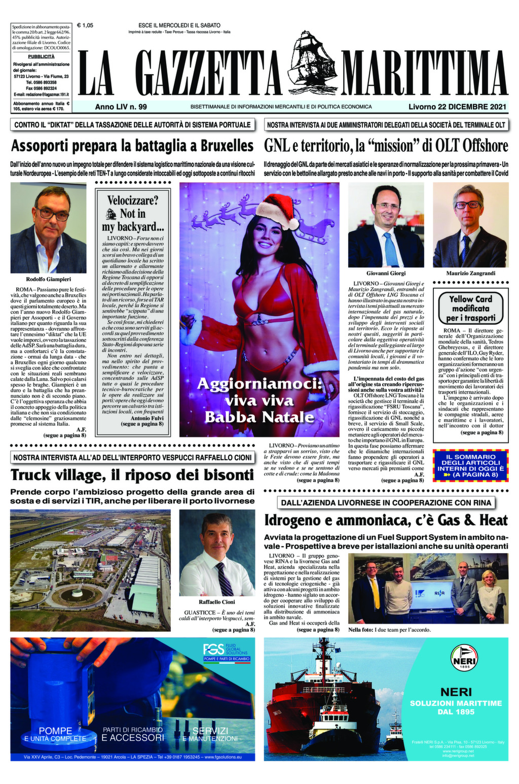 Giornale del 22-12-2021