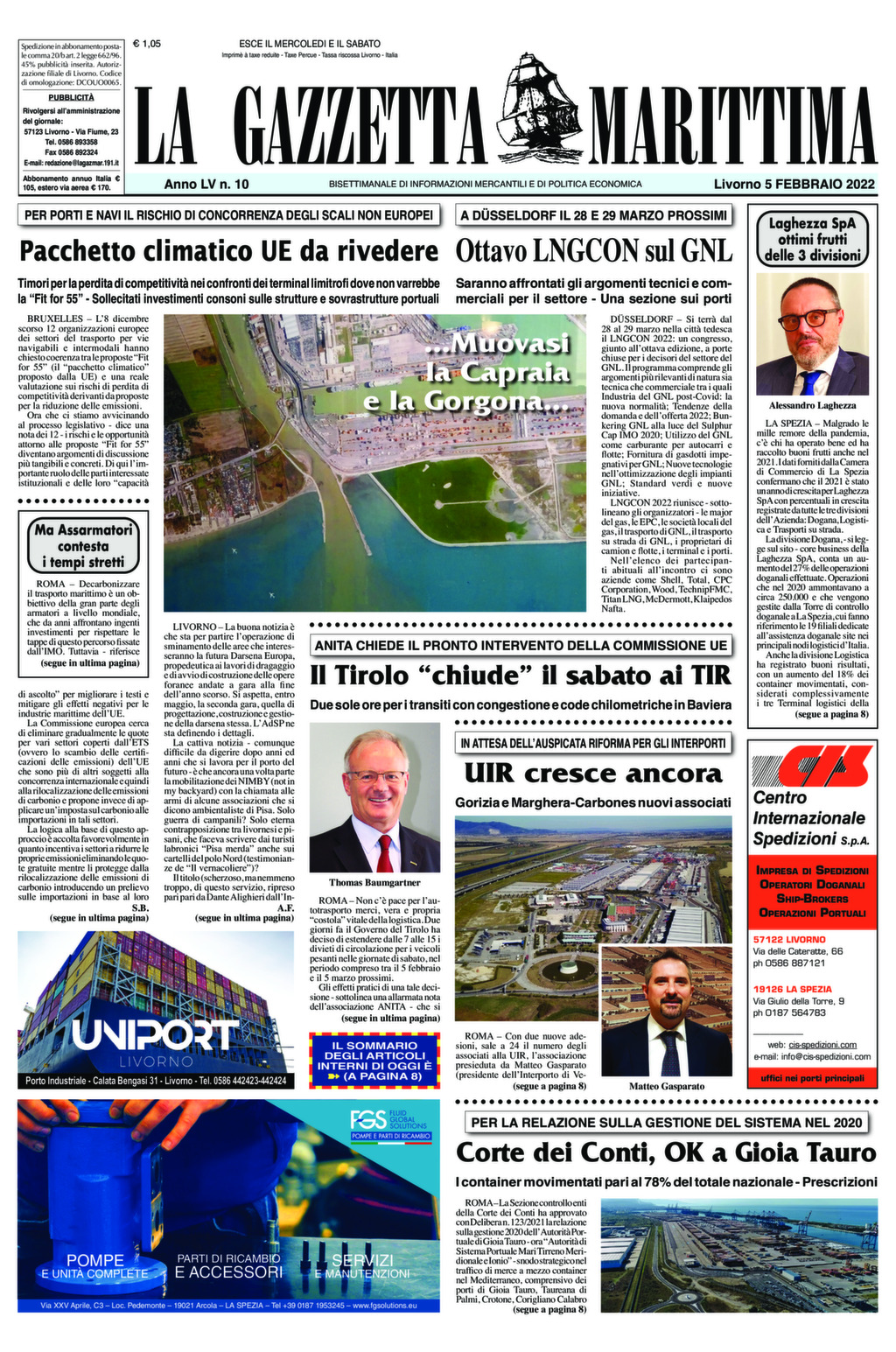 Giornale del 5-2-2022