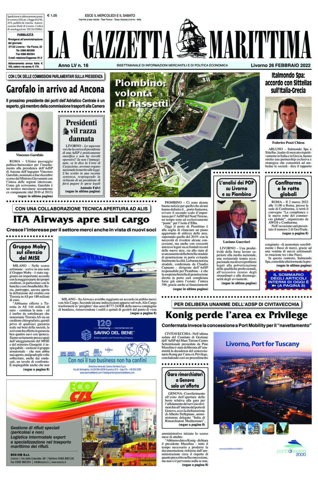 Giornale del 26-02-2022