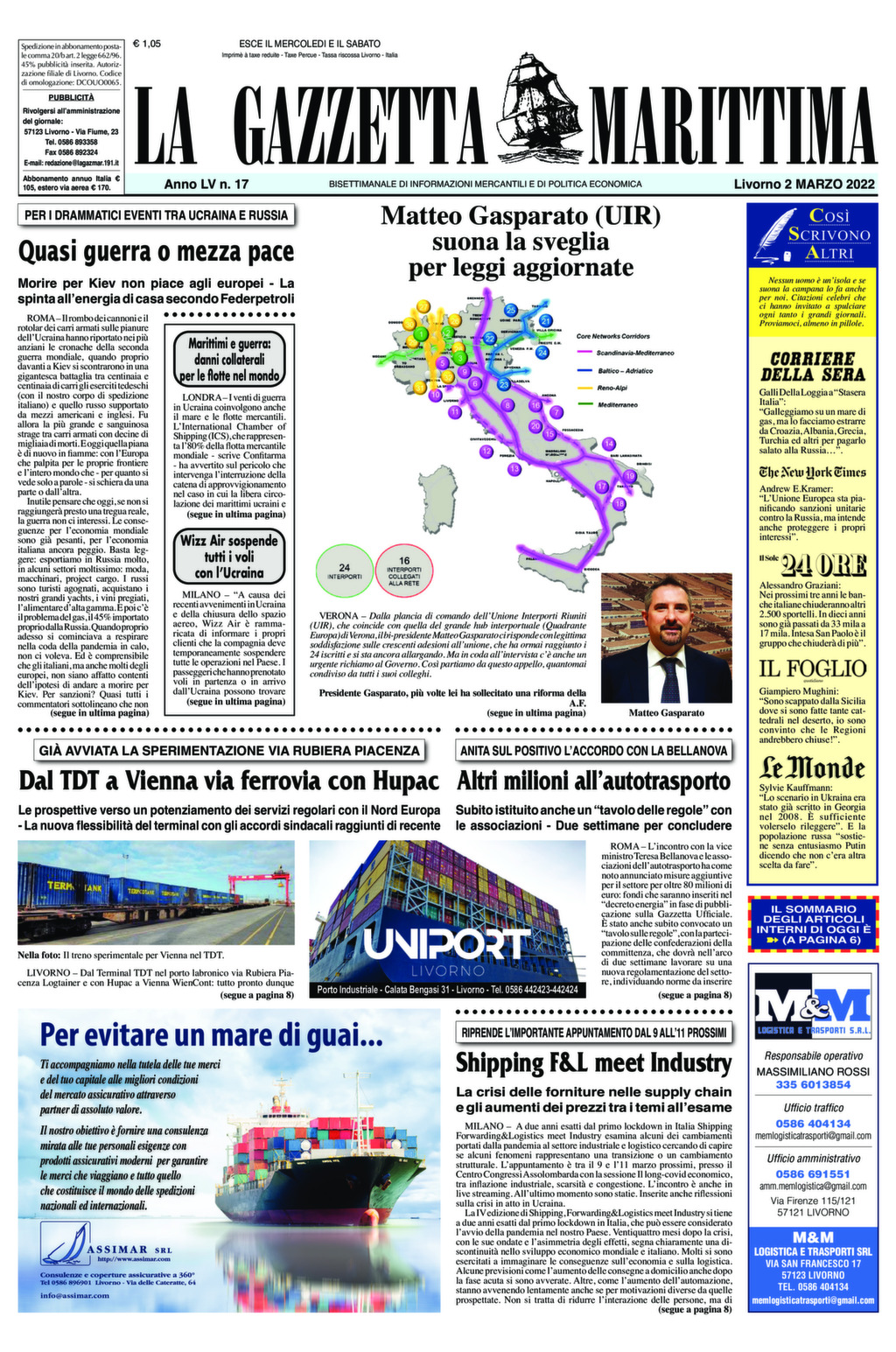 Giornale del 02-03-2022