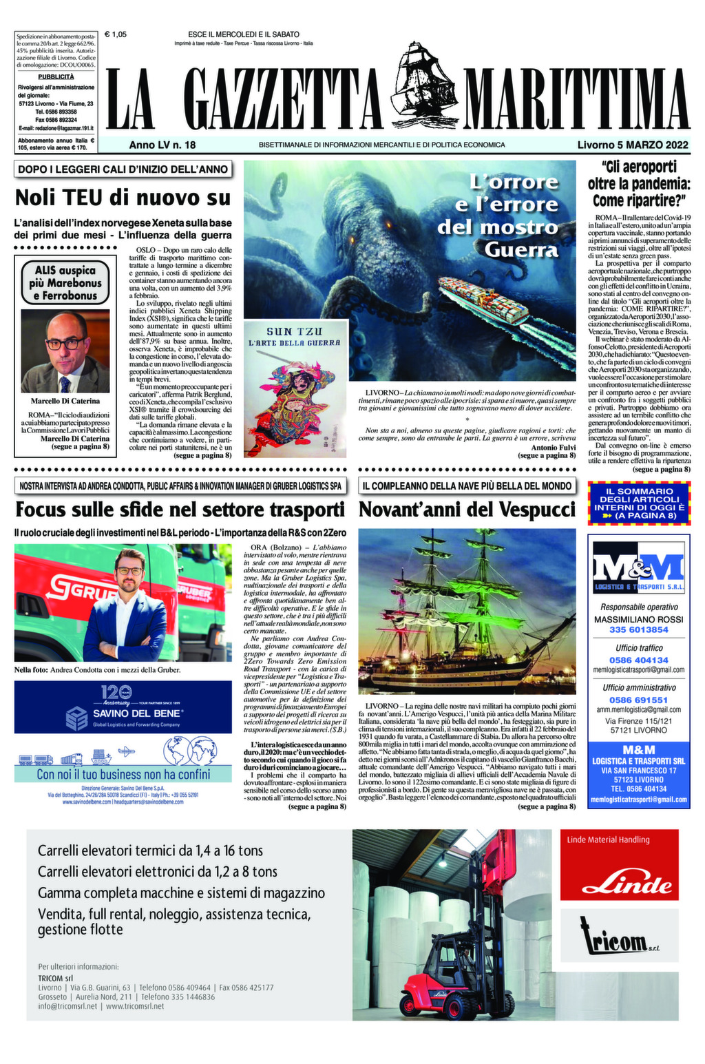 Giornale del 05-03-2022