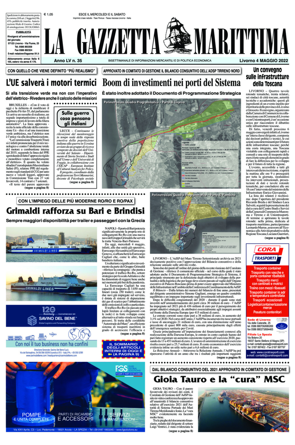 Giornale del 04-05-2022