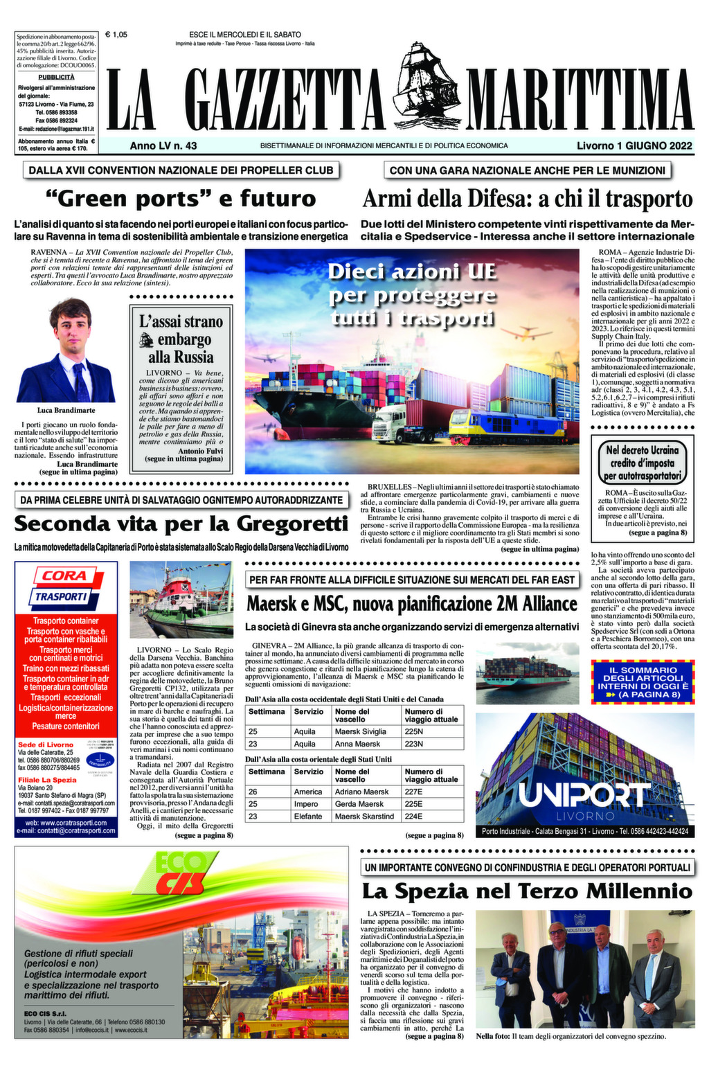 Giornale del 01-06-2022
