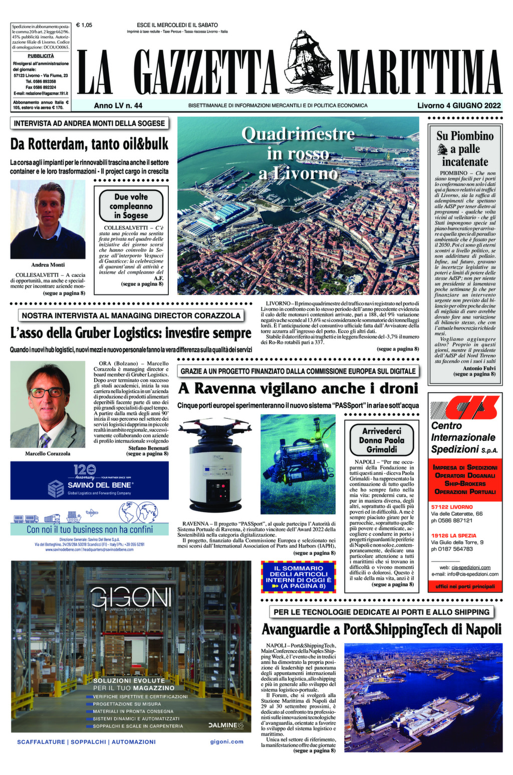 Giornale del 04-06-2022