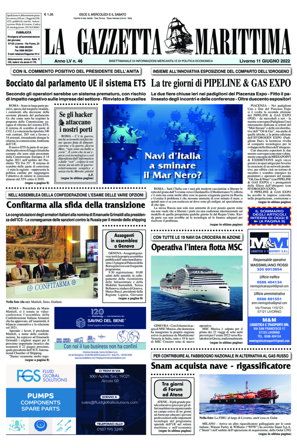 Giornale del 11-06-2022