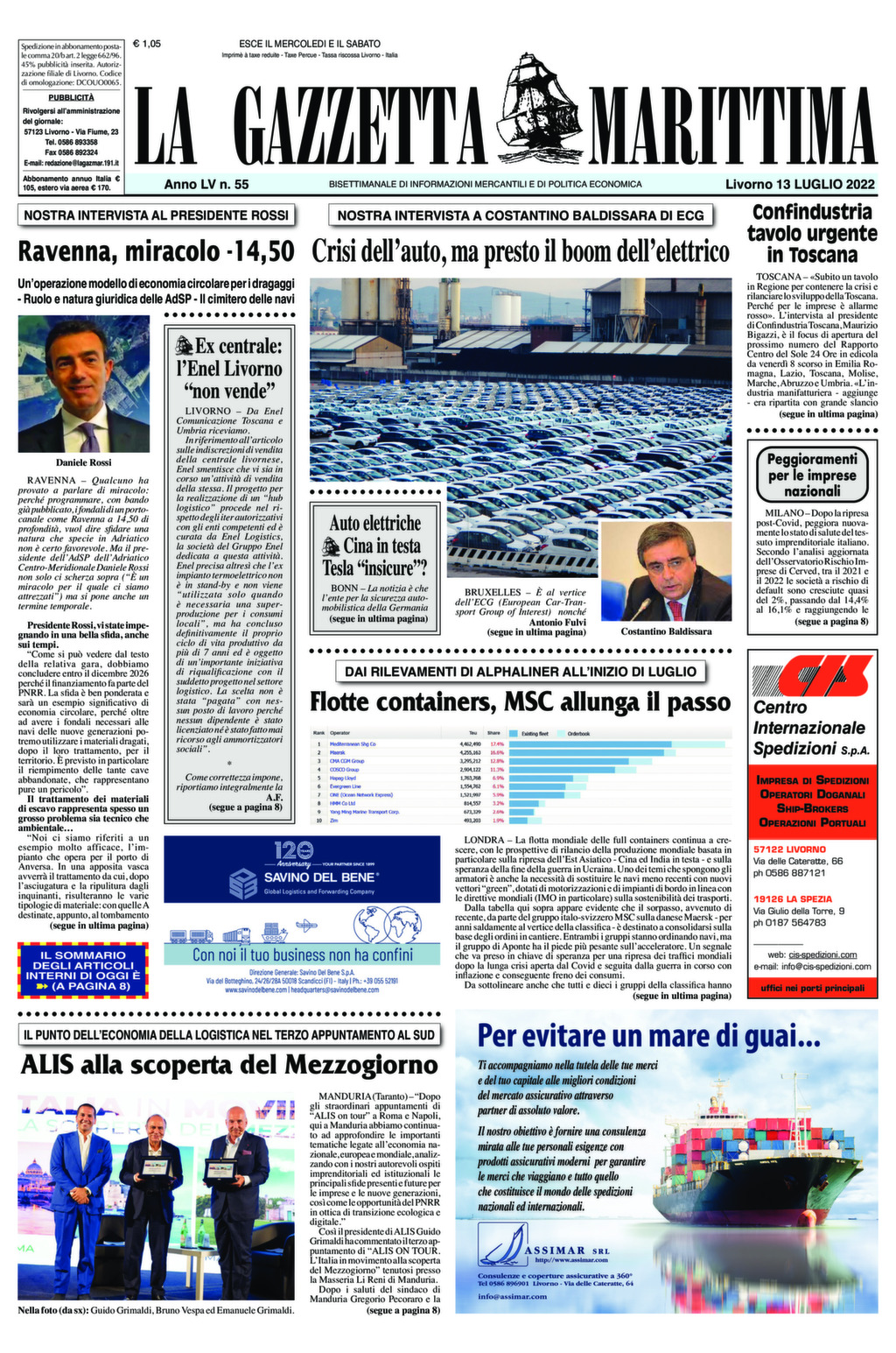 Giornale del 13-07-2022