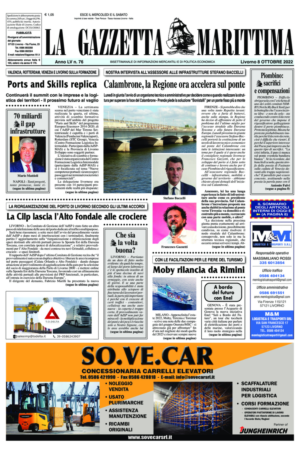 Giornale del 08-10-2022