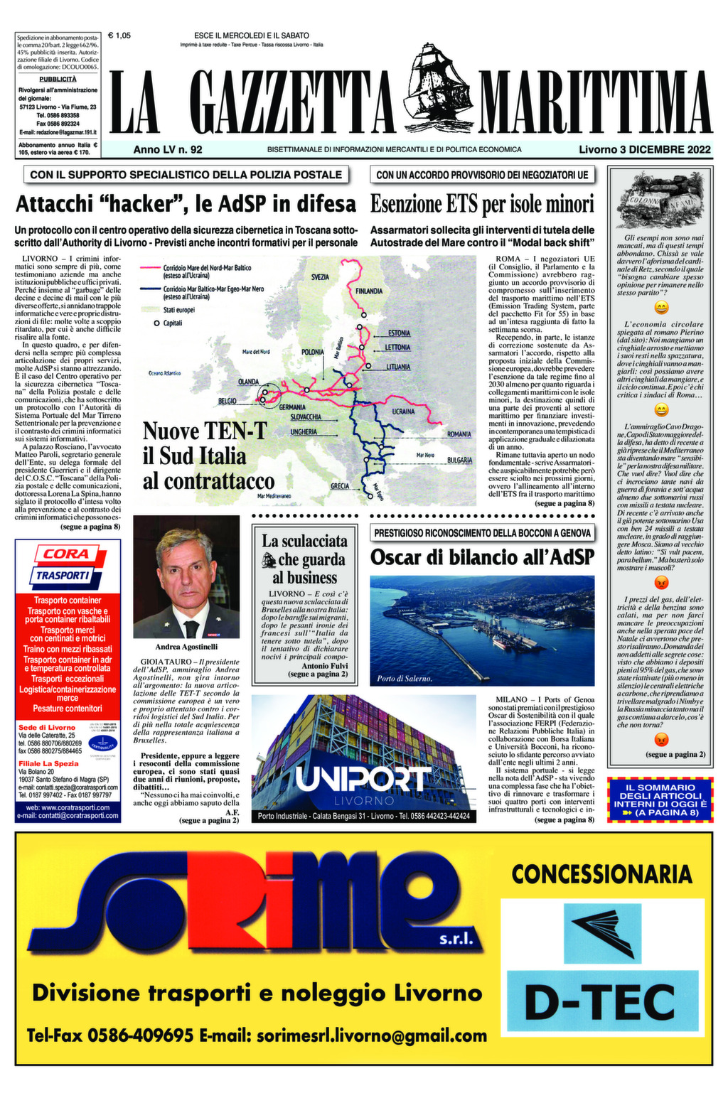 Giornale del 3-11-2022