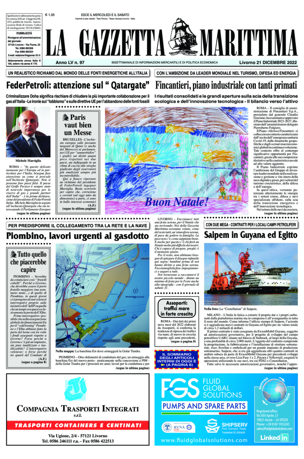 Giornale del 21-12-2022
