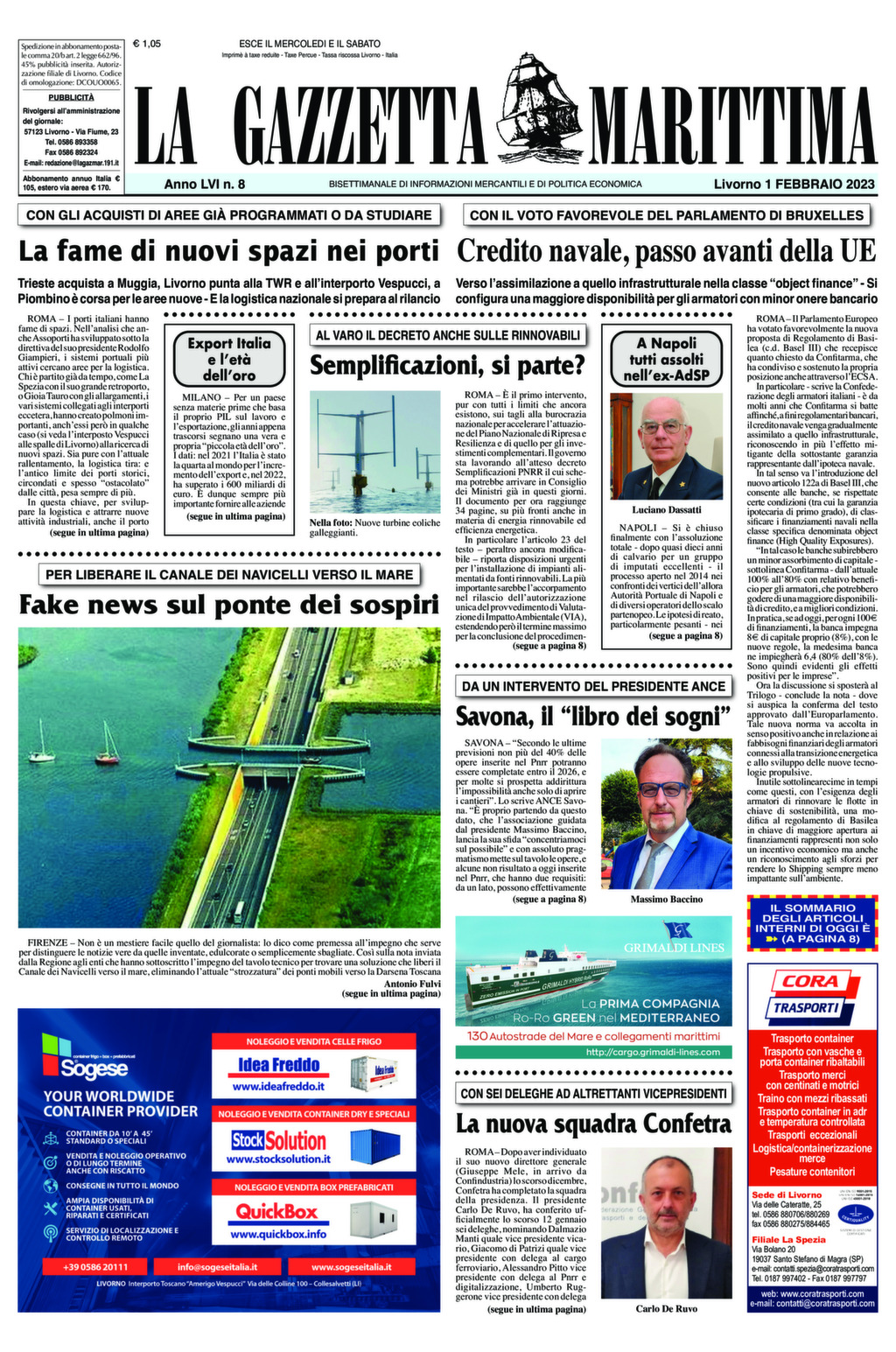 Giornale del 01-02-2023