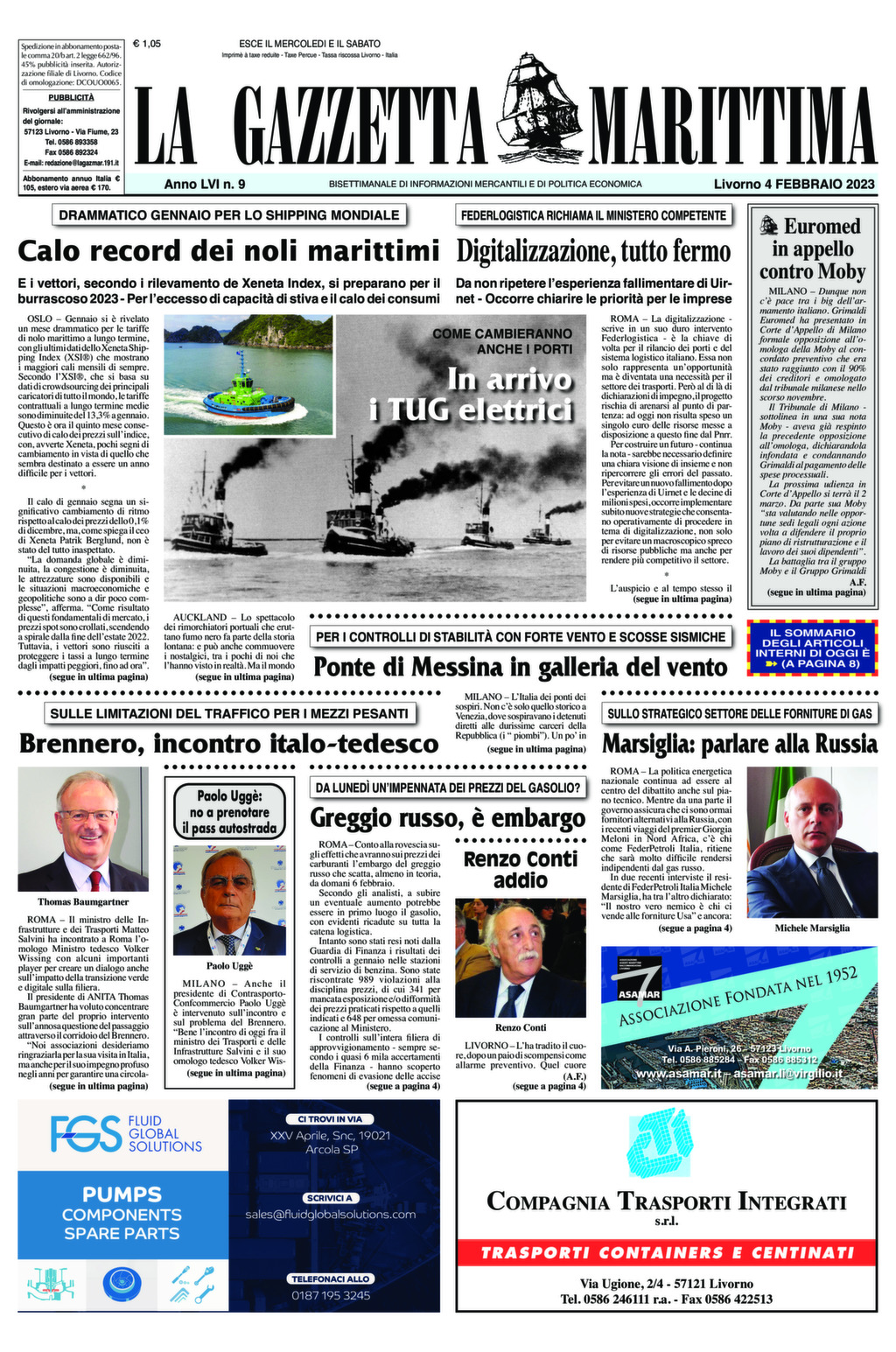Giornale del 04-02-2023