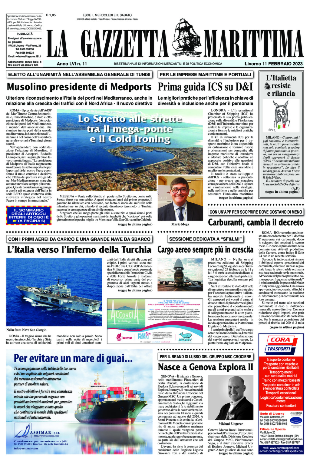 Giornale del 11-02-2023